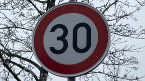 Tempo 30 Verkehrsschild